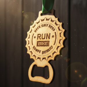 Medalla MDF 3MM Grabadas